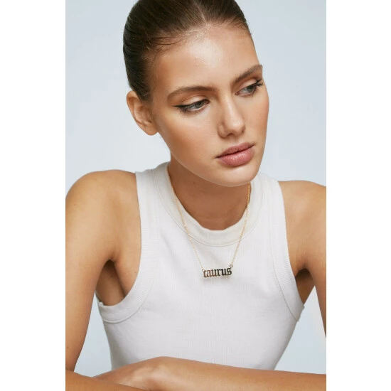 NastyGal Taurus Necklace For Female - Image 2