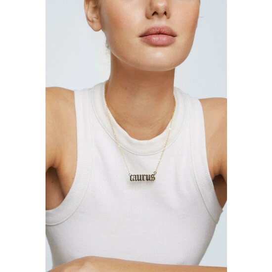 NastyGal Taurus Necklace For Female - Image 5