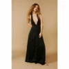 NastyGal Plunge Beaded Maxi Dress For Female