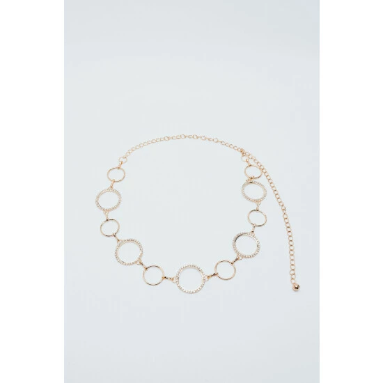 NastyGal Circle Chain Belt For Female - Image 3