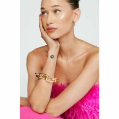 NastyGal Chunky Chain Link Bracelet For Female
