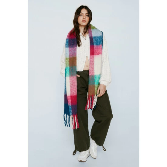 NastyGal Cable Bomber Zip Up Jacket For Female - Image 2