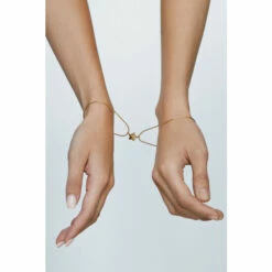 NastyGal Set Of Gold Plated Star Friendship Bracelets For Female