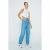 NastyGal Petite High Waisted Boyfriend Denim Jeans For Female