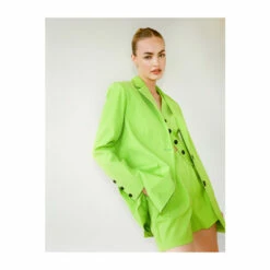 NastyGal Oversized Twill Single Breasted Blazer For Female