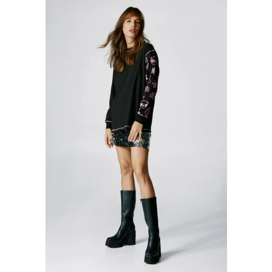 NastyGal Will Broome Long Sleeved T-shirt For Female - Image 2