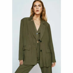 NastyGal Tailored Single Breasted Blazer For Female