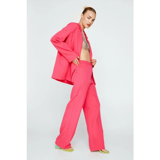 NastyGal Premium Wide Leg Tailored Pants For Female - Image 7