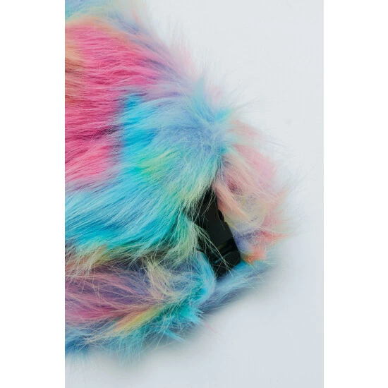NastyGal Faux Fur Oversized Trapper Hat For Female - Image 4
