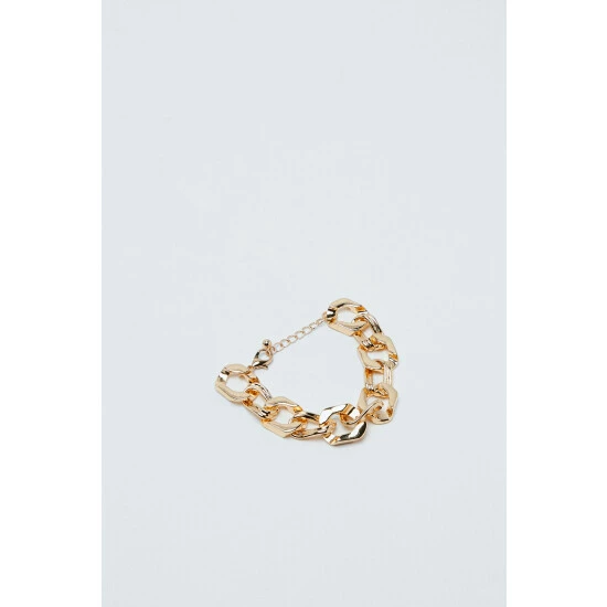 NastyGal Chunky Chain Linked Bracelet For Female - Image 3