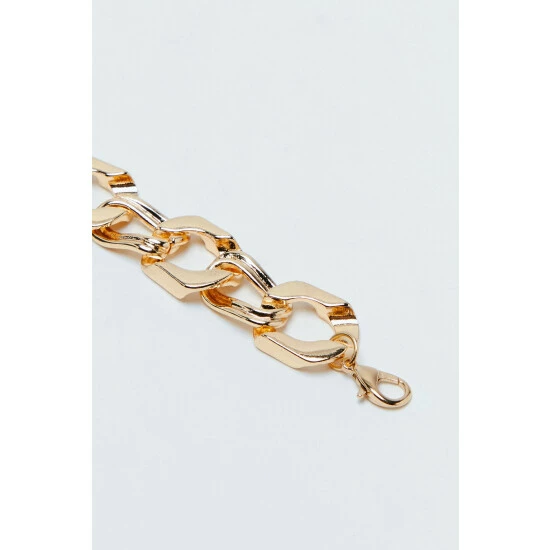 NastyGal Chunky Chain Linked Bracelet For Female - Image 4
